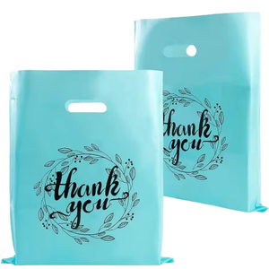 Sacs de courses réutilisables en <span class=keywords><strong>plastique</strong></span> <span class=keywords><strong>LDPE</strong></span> avec poignée découpée sur mesure, pour la promotion de la petite entreprise, du commerce de détail et des supermarchés - Product Image 4