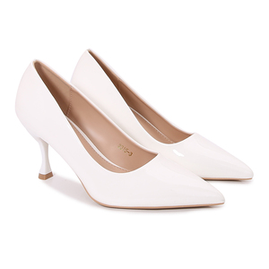 Y 36-41 7.5cm Woman's Solid Color Fine <strong>Closed</strong> <strong>Toe</strong> <strong>High</strong> <strong>Heels</strong> Single Professional Shoes for Office Ladies Female Women - Product Image 5