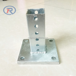 Pali per Segnaletica Stradale da 2.0 mm e 2.5 mm, Tubi Telescopici in Acciaio Zincato Perforato Quadrati per Sicurezza Stradale - Product Image 2