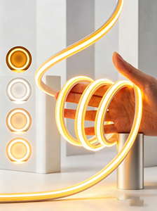 Silicone LED <b>Strip</b> <b>Light</b> 110-220V High Voltage Dimmable Flicker Free Flexible IP65 Waterproof Driver Free for Home Bedroom - Product Image 3