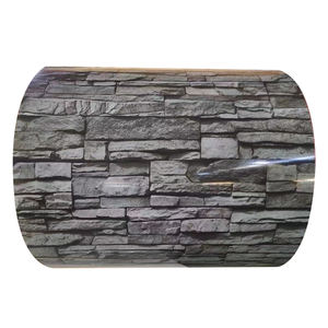 Ziegel muster Farb beschichtetes verzinktes Blech PPGI PPGL Vor lackierte verzinkte Stahls pule zur Dekoration - Product Image 5