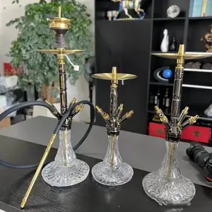 Neueste Design Custom ized Shisha Set Große Shisha Set Edelstahl Shisha Shisha