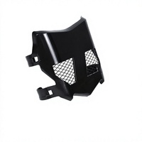 Plaque d'immatriculation ventilée noire brillante style moto Light Bee X pour accessoires de moto électrique Surron