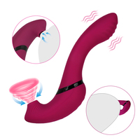 Erwachsenen-Sextoy Saugvibrator Klitoris-Stimulator Weiblicher Massage-Rotationsvibrator Stoßender Dildo Sexspielzeug für Frauen
