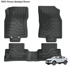 X-CAR Boot Liner Kick Mats Set For Zeekr 7X 2025-Onwards All Weather Heavy Duty Cargo Car Trunk