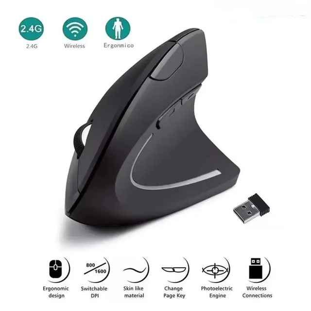 New Arrival Bluetaath Dual Mode Ergonomic Gaming Mouse RGB Backlight Ergonomic Dual-Mode Silent Optical Wireless Gaming Mouse