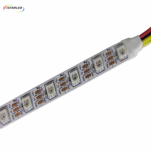 Bande <span class=keywords><strong>LED</strong></span> RGB programmable IP20/IP65/IP67 <span class=keywords><strong>Neo</strong></span>-<span class=keywords><strong>pixel</strong></span> intégrée, intelligente, 5V, PCB blanc/noir, WS2812B SK6812 5050 <span class=keywords><strong>pixel</strong></span> 30/60/144 <span class=keywords><strong>LED</strong></span> - Product Image 2
