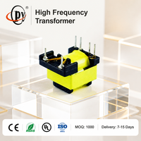 Transformateur abaisseur de tension personnalisé pour montage sur carte PCB, 10W, 110V vers 9V, haute fréquence, type EI, pour projets B2B et pour la vente en gros