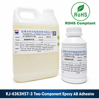 Adhesivo Epóxico AB KEJIA KJ-6363H57-3 6:1 Resistente a Altas Temperaturas |   -55C 200C |   Construcción en Cuero para Temperatura Ambiente