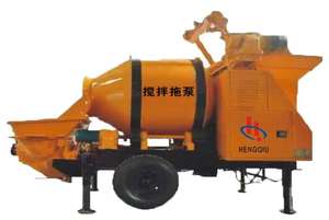 Factory Direct Großhandel verfügbar 40 M3H HBT Beton pumpe Easy <span class=keywords><strong>Clean</strong></span> Design Doppel zylinder für Mehr standort bauprojekte - Product Image 6