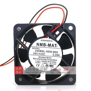 พัดลมระบายความร้อน NMB 60 มม. DC 24V 0.09A 6020RPM ใช้กับอินเวอร์เตอร์ - Product Image 1