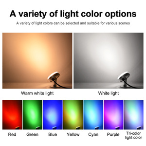 Lampe LED sous-marine en acier inoxydable IP68, lumière RGB, lampe de piscine, projecteur étanche 12V pour fontaine, bassin, piscine, <span class=keywords><strong>jardin</strong></span> - Product Image 5