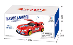 Coche deportivo pequeño de juguete con rotación de 360 grados para niños al por mayor con apertura automática de puerta con música y luz - Product Image 4