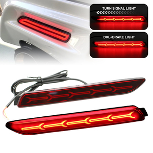 Reflector de Coche, Luz Antiniebla para Parachoques, Luz de Freno LED, Luz Trasera para Parachoques para Innova <span class=keywords><strong>2012</strong></span> - Product Image 1