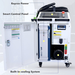 เครื่องเชื่อมไฟเบอร์เลเซอร์ 4 in 1 รุ่นใช้งานง่าย 1500w ขายดีที่สุด เครื่องเลเซอร์ 1500w ประสิทธิภาพสูง เครื่องทำความสะอาดด้วยเลเซอร์รุ่นใหม่ 1500w - Product Image 3