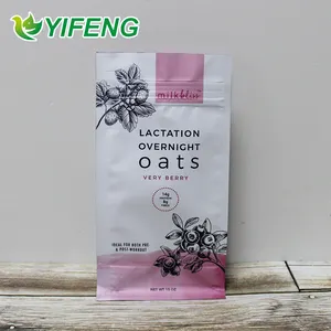 2018 Chất lượng cao khô snack hạt thực phẩm đáy vuông đứng lên bao bì túi/túi niêm phong nhiệt