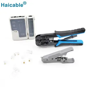 Professionele Hand Tool Rj45 Rj11 Cat5 Netwerk Tool Kit HT-K568RT Bundel Lan Kabel Tester Crimp