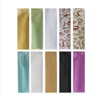 Sachet en aluminium recyclable de qualité alimentaire, finition mate, design personnalisé, pochette plate en plastique, sachet stick pour poudre de matcha, sushi