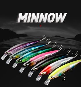 Japon Nouveau moule D'eau Salée Flottant <span class=keywords><strong>Minnow</strong></span> Coulée Longue Appât Dur <span class=keywords><strong>Flash</strong></span> Lame Wobbler Leurre De Pêche - Product Image 6
