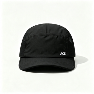 5 Panel Camping Sports <b>Cap</b> Lightweight Quick Dry Outdoor Hat Custom ACE Embroidery Logo <b>Hiking</b> Travel Mesh Unisex Wholesale OEM - Product Image 6