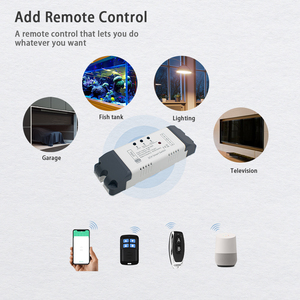 Hight Wifi chuyển đổi tuya 2 CH thông minh tiếp sức Mô-đun DC/AC110V 220V nhà Receiver hẹn giờ app điều khiển từ xa cuộc sống thông minh Alexa 433Mhz - Product Image 3