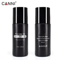 Gel de construction rapide CANNI Factory Venalisa pour nail art, gel épais en acrylique, polygel d'extension pour ongles 75ml, solution liquide de glissement