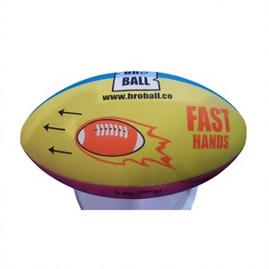 Ballon de rugby professionnel personnalisé cousu à la main Champ King pour match et entraînement, léger, durable, respectueux de l'environnement - Product Image 1