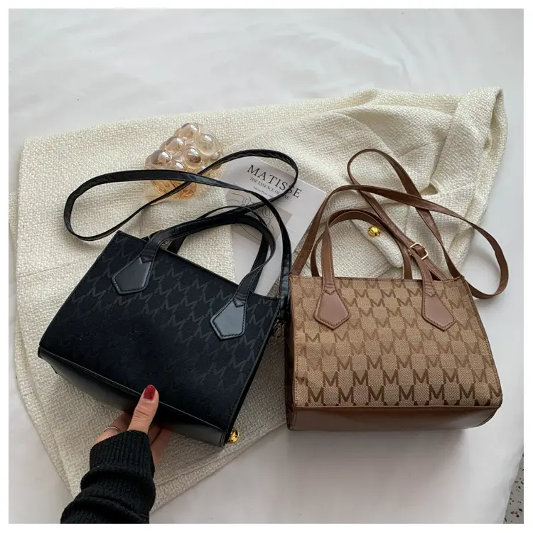 Handbags For Women PU Leather Top-Handle Bag Tote Satchel Handbag Designer Brand Luxury Bags Women Handbags