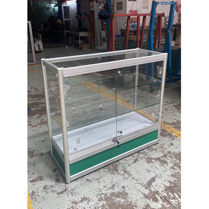 Meuble de <span class=keywords><strong>pharmacie</strong></span> écologique en verre recyclable avec éclairage LED, vitrine autoportante pour <span class=keywords><strong>pharmacie</strong></span>, utilisation décorative - Product Image 4