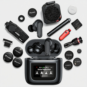 سماعات أذن YW08 التي تعمل باللمس لاسلكية لسماعات بلوتوث شاشة تعمل باللمس الذكية إلغاء الألعاب الرياضية - Product Image 3