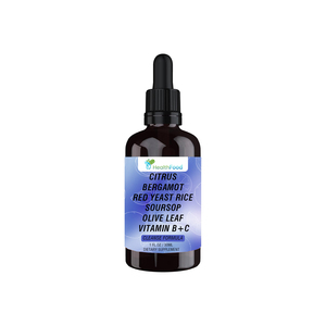 Wholesale Soursop <b>Liquid</b> Drops Contains <b>Vitamin</b> <b>C</b> With Bergamot Overall Wellness Support Olive Leaf <b>Liquid</b> Drops - Product Image 1