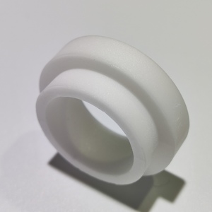 Anillo de Cerámica de Alúmina Resistente al Desgaste, Anillo de Cerámica Al2O3 para Componentes Mecánicos - Product Image 3