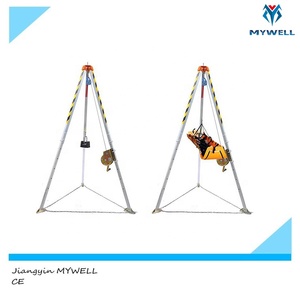 Trípode de Rescate y Elevación para Espacios Confinados M-ST01 MYWELL con Cabrestante - Product Image 2