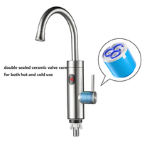Prix d'usine 304 chauffe-eau instantané en acier inoxydable Offre Spéciale de cuisine robinet de chauffe-eau électrique instantané