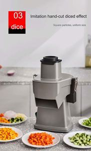 Multifunctional Stainless Steel Food Processor with <b>Cutter</b> for Processing <b>Vegetables</b> and Fruits for Restaurants and Hotels - Product Image 6