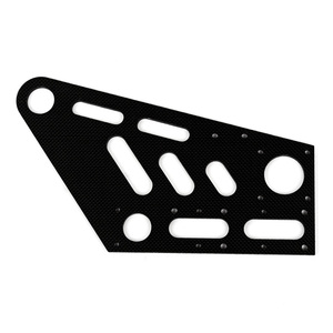 Chính xác CNC tấm sợi carbon hình dạng tùy chỉnh cắt laser tấm Carbon bộ phận sợi carbon dịch vụ gia công CNC - Product Image 5