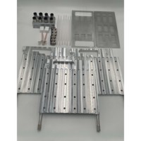 Kit de plaque de refroidissement par eau en aluminium personnalisé plaque de refroidissement liquide de bateau refroidisseur de PC Cpu