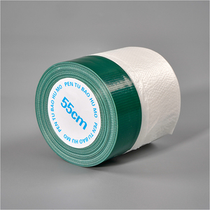 Pellicola Protettiva per Mascheratura con Nastro Largo Rinforzato, Impermeabile e Senza Residui, Protezione per Verniciatura - Product Image 3