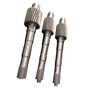 High Quality Material And Heat Treatment, Best Tooth Shaft Machining Accept Customized Spline Shaft OEM Gear Shaft