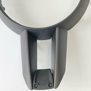 Cadre décoratif noir pour le volant de voiture de style GT avec effet de noircissement pour Macan Panamer Cayenne carrera 992419732 - Product Image 5