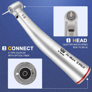 AI-Z loạt 1:4.2/1:5/1:1/4:1 thẳng nha khoa Contra góc tốc độ thấp tay khoan cho quang e-loại điện micromotor thiết bị - Product Image 3