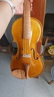 Violon de style baroque 4/4, table en épicéa, dos en érable flammé, touche en ébène, personnalisation en environ 35 jours