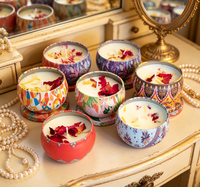 Bougie pilier parfumée Lindie pour les chambres, les cuisines, les salons ; Savon de fête pour éliminer les odeurs - Diwali, Noël, Pâques