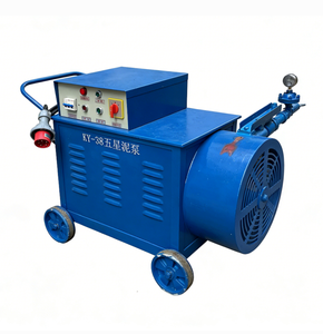 Bomba eléctrica para hormigón - Bomba de transporte con altura de elevación de 100 metros, equipada con motor dual de 2.2/2.8 kW. - Product Image 1