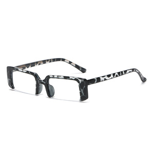 Lunettes de soleil carrées vintage noires à petite monture personnalisables avec logo 2026, protection UV400, demi-monture rectangulaire pour hommes et femmes - Product Image 5