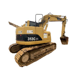 Excavadora 313CR Usada de Alta Calidad para Equipos Pesados, Motor y Motorización, Capacidad de Cucharón de 0.5m³, Peso Operativo de 13000 kg - Product Image 4