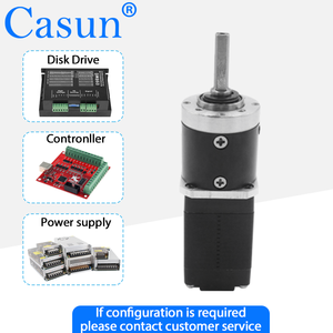 Moteur à engrenages planétaires Nema 8 Moteur <span class=keywords><strong>5</strong></span>:1 Ratio 20mN.m Casun Moteur pas à pas avec CE RoHS Personnalisé pour l'automatisation - Product Image 5