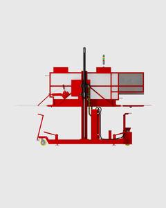 แท่นปรับระดับไฮดรอลิกสำหรับงานหนัก-รับน้ำหนักได้ 2500 กก.-ขนาดกว้าง 1800xยาว 2400 มม.-เหล็กทาสี-อะลูมิเนียมอัลลอยด์ TM PEDANE TM25EL-E - Product Image 5