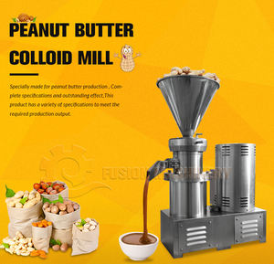 เครื่องผลิตเนยถั่วคอลลอยด์ขนาดเล็กเครื่องทำเนยถั่วเฮเซลนัทแอปริคอตประสิทธิภาพสูง - Product Image 2