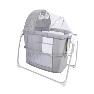 Lit cododo bébé toutes saisons avec cadre métallique et couche respirante pour l'été/l'hiver, idéal pour l'extérieur et l'hôpital - Product Image 4